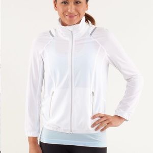 Lululemon Run: Nada Jacket White